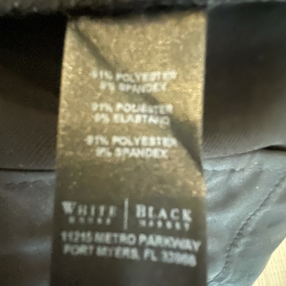 WHBM 4 R Wide Leg Black Legacy Great Used Condition Pants - Picture 6 of 12